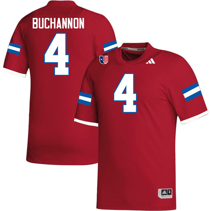 West Georgia Wolves #4 DeAndre Buchannon College Football Jerseys,Uniforms-Red West Georgia Wolves #4 DeAndre Buchannon College Football Jerseys,Uniforms-Red